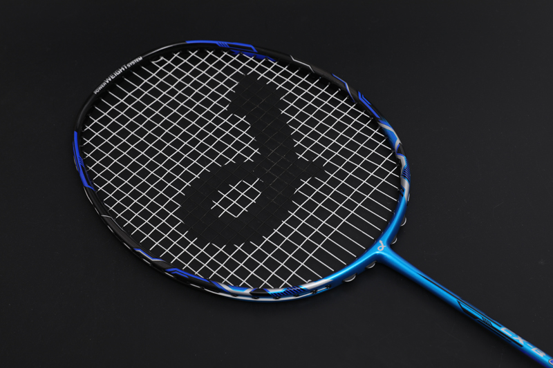 Premium Carbon Feather Racket CX-B658 Blue