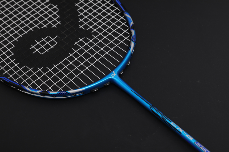 Premium Carbon Feather Racket CX-B658 Blue