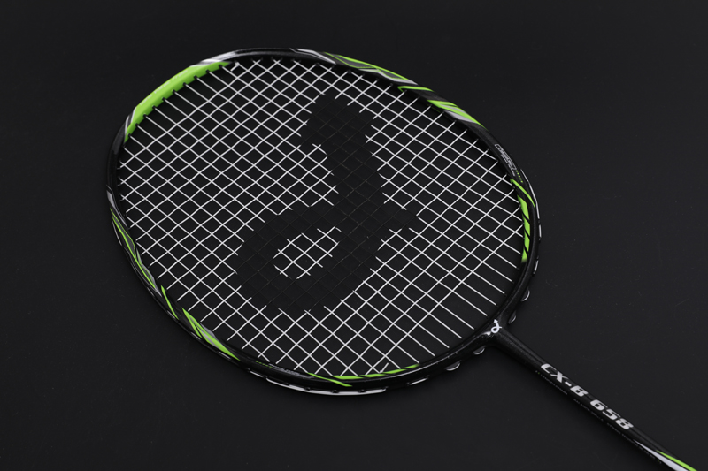 Premium Carbon Feather Racket CX-B658 Lux Yellow