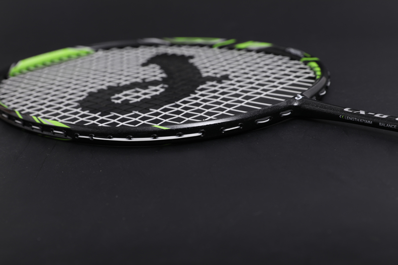 Premium Carbon Feather Racket CX-B658 Lux Yellow