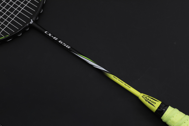 Premium Carbon Feather Racket CX-B658 Lux Yellow