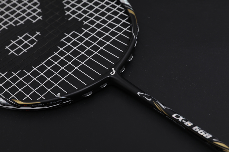 Premium Carbon Badminton Racket CX-B668 Black