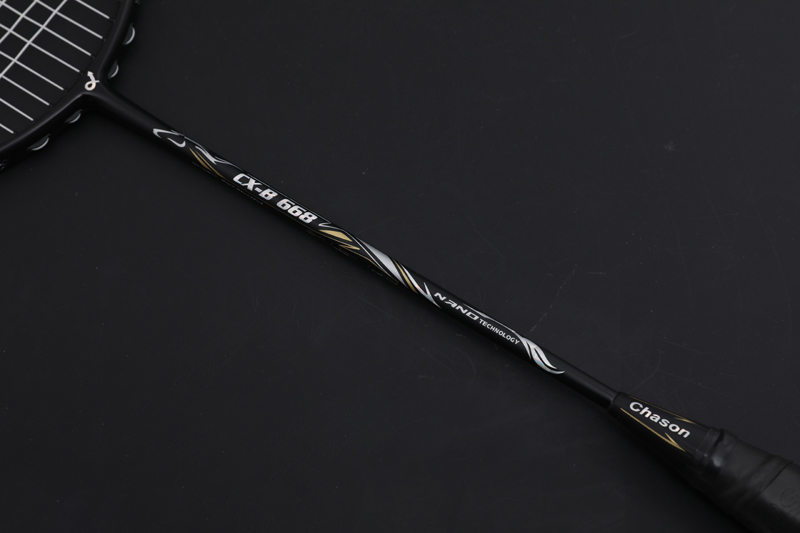 Premium Carbon Badminton Racket CX-B668 Black