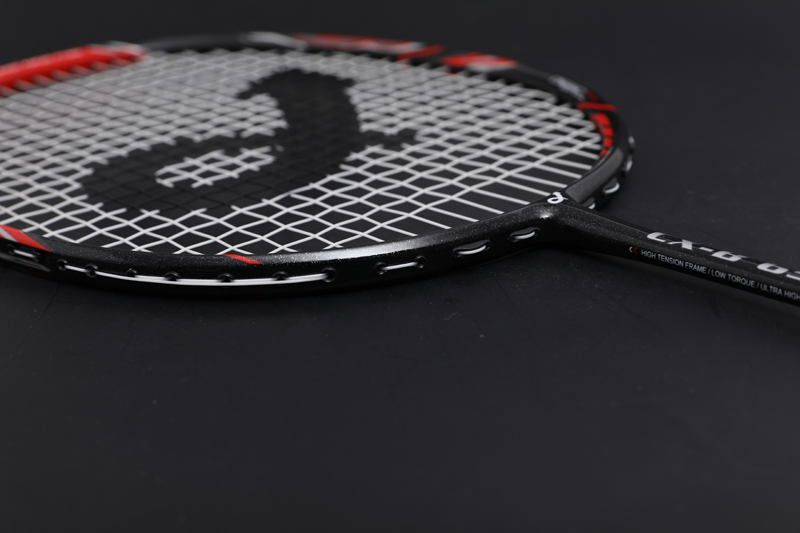 Premium Carbon Feather Racket CX-B658 Red