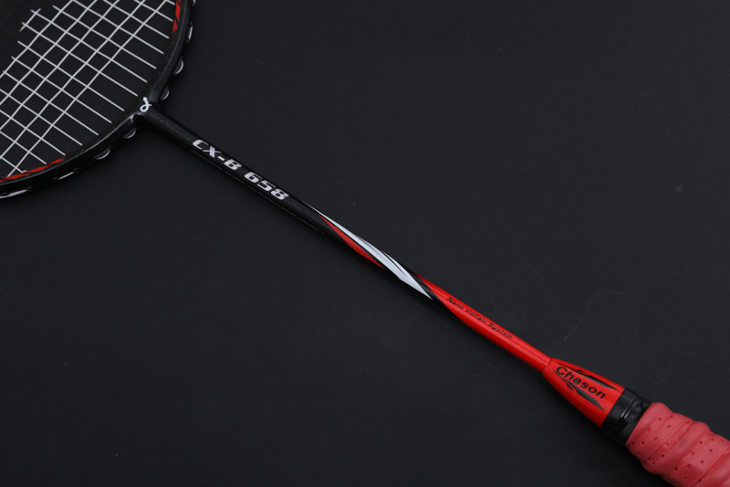 Premium Carbon Feather Racket CX-B658 Red