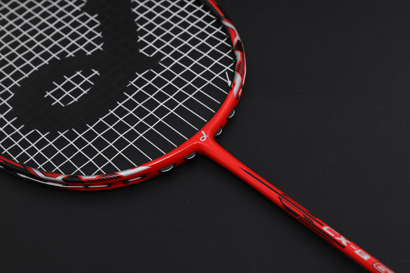 Premium Carbon Badminton Racket CX-B658 Red