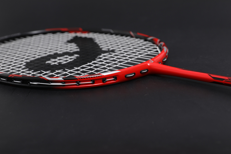 Premium Carbon Badminton Racket CX-B658 Red