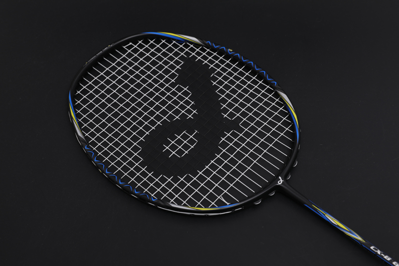 Premium Carbon Badminton Racket Cx-b668 Mix et compositus colorum