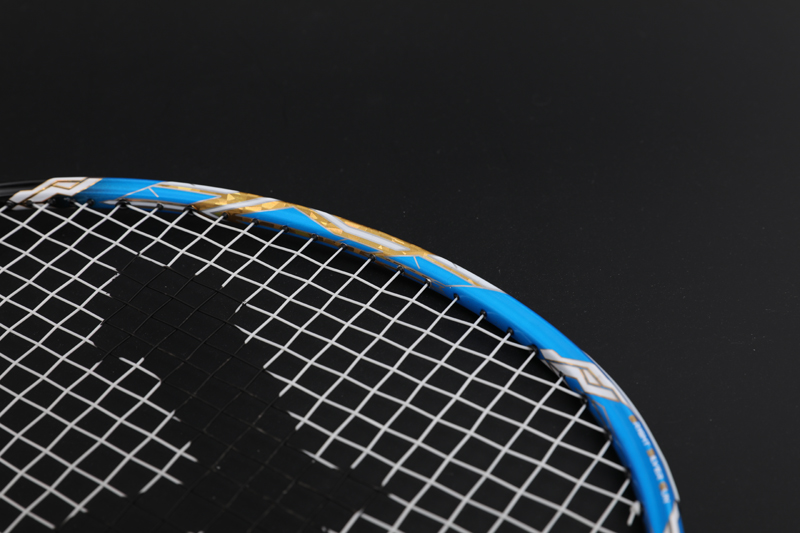 Premium Carbon Badminton Racket Cx-b668 Blue