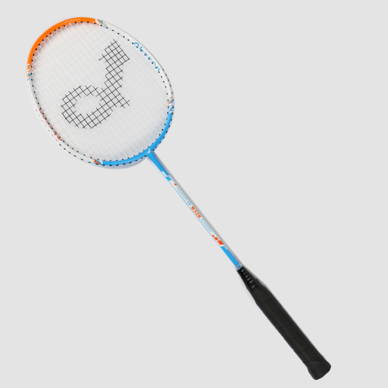 Aluminium Alloy Steel Middle tube Integrated Badminton Racket CX-B328 Blue