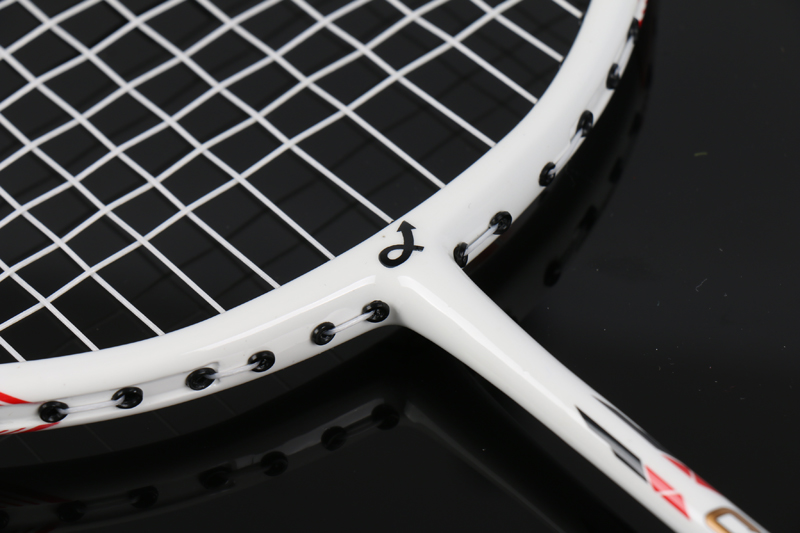 Aluminium Alloy Fibreglass Medio poli Integrated Badminton Racket CX-B518