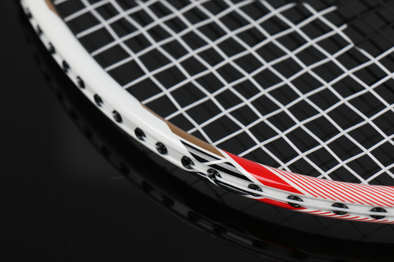 Aluminium Alloy Fibreglass Medio poli Integrated Badminton Racket CX-B518