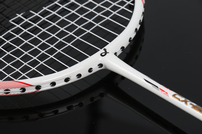 Aluminium Alloy Fibreglass Medio poli Integrated Badminton Racket CX-B518