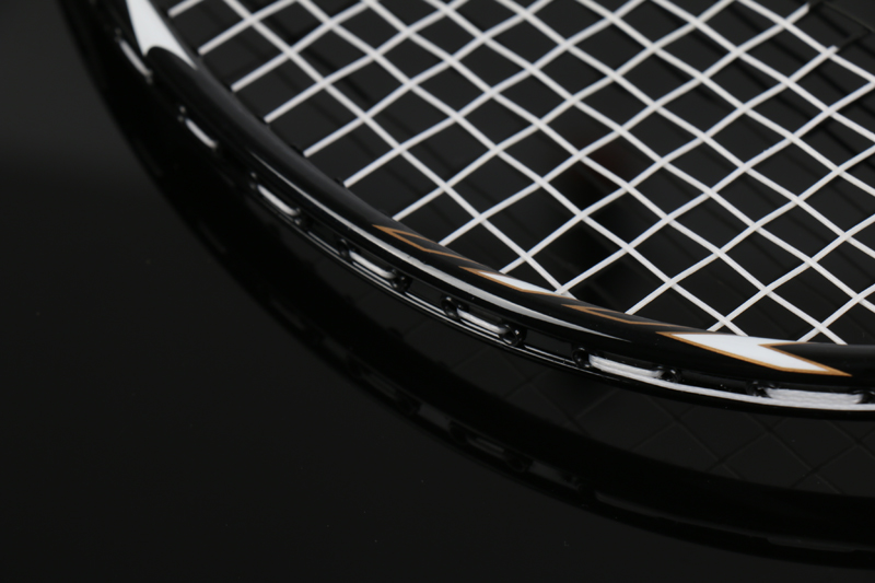 Aluminium Alloy Fibreglass Medio poli Integrated Badminton Racket CX-B518